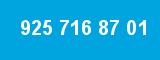 925 716 87 01 925 716 87 01